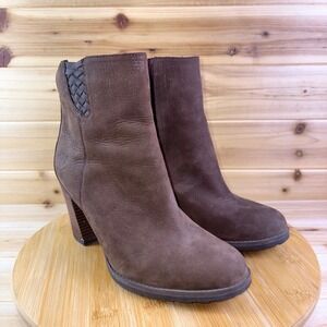 Timberland Boots Womens 9 Brown Earthkeepers Stratham Heights Ankle Boots